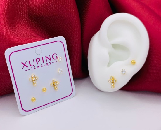 Topo trio Dorado Cruz, Circon, Clasico